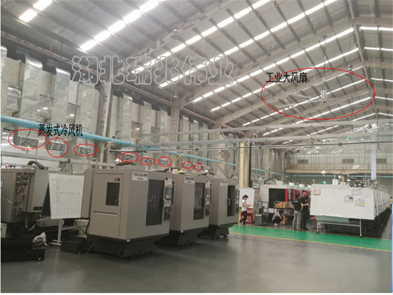 扇機組合、工業(yè)風扇、環(huán)?？照{、大型工業(yè)風扇、冷氣機