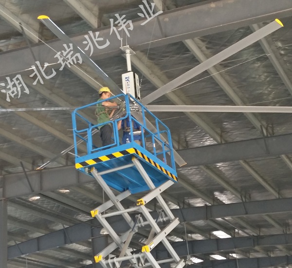 武漢工業(yè)大風扇，武漢工業(yè)大吊扇，高大空間通風降溫，高大空間通風降溫設(shè)備，高大空間廠房通風降溫