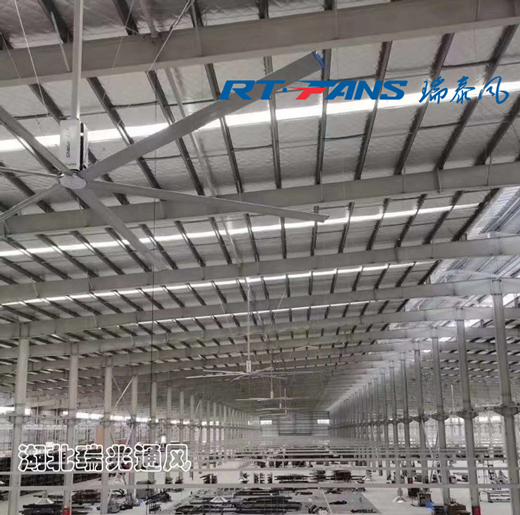 瑞泰風(fēng)工業(yè)大風(fēng)扇、工業(yè)大風(fēng)扇品牌、工業(yè)大風(fēng)扇，大型工業(yè)吊扇，永磁直驅(qū)大型工業(yè)風(fēng)扇