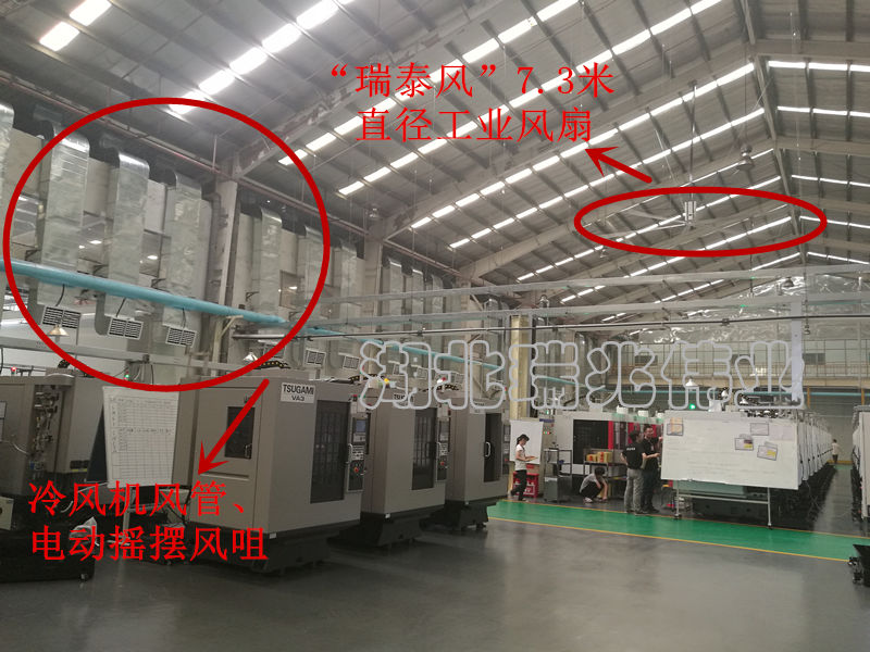 扇機組合，大型建筑室內(nèi)空間制冷的首選