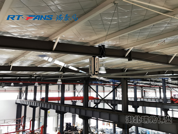 大型廠房車間降溫方案，就選瑞泰風(fēng)大型工業(yè)風(fēng)扇