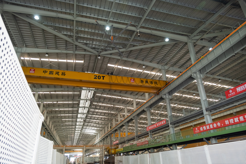 夏日炎炎瑞泰風(fēng)業(yè)大風(fēng)扇也可以讓車間，清涼舒適一夏